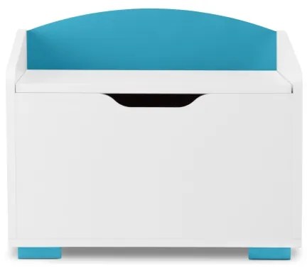 Contenitore per bambini PABIS 50x60 cm bianco/blu