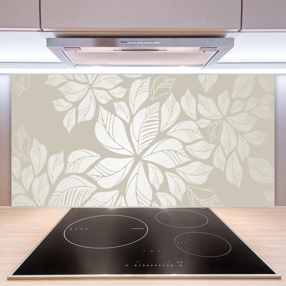 Schienali cucina Fiori Pianta Arte 100x50 cm