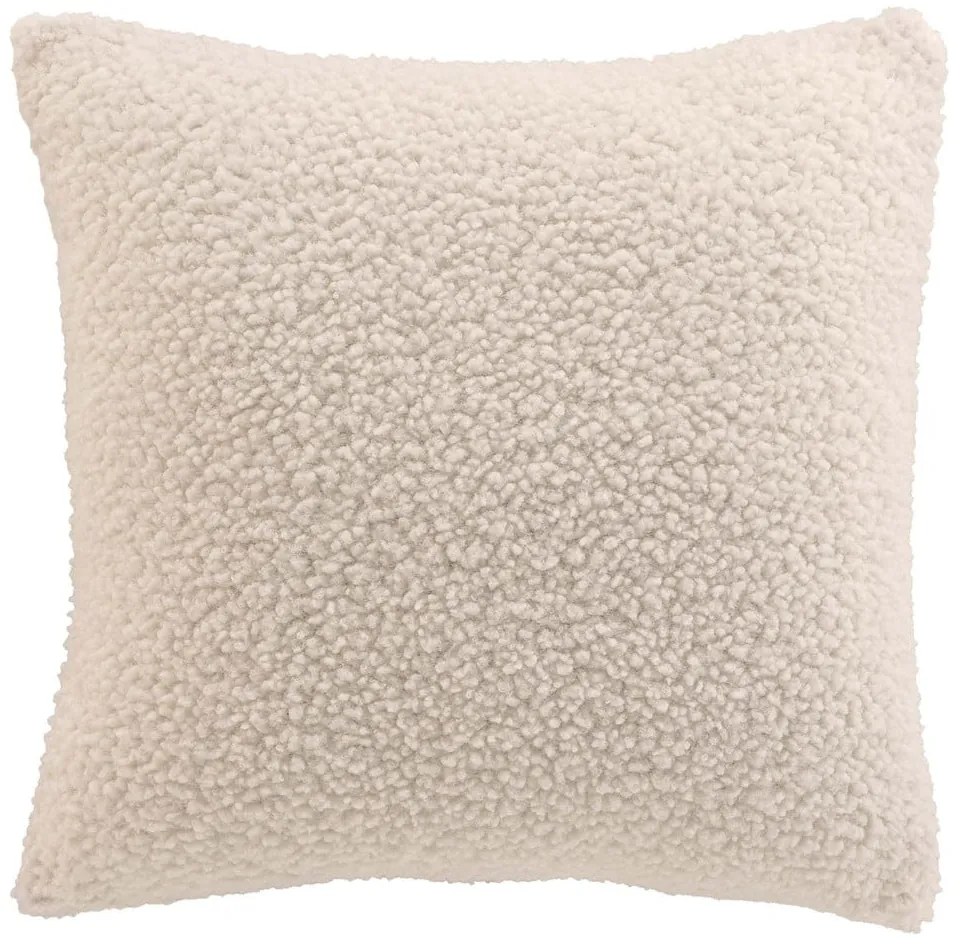 Federa decorativa in sherpa 40x40 cm Woolen – douceur d'intérieur