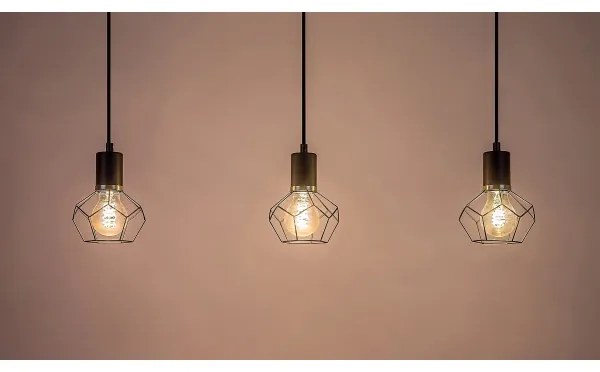 Rabalux 72242 - Lampadario a sospensione con filo FRAN 3xE27/40W/230V