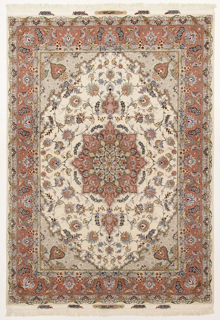 Tabriz Tappeto persiano 210x150 (Iran) Annodato A Mano