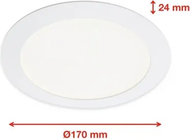 Telefunken 309406TF - Faretto da incasso LED RGBW dimmerabile FRAME LED/12W/230V bianco