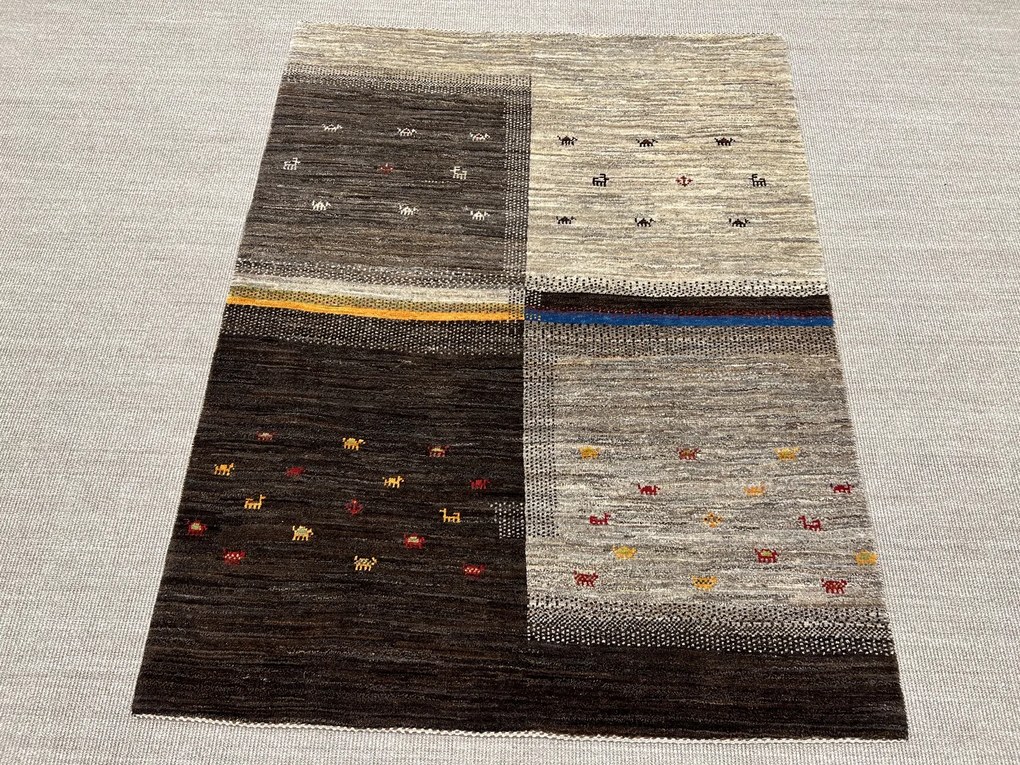 Gashguli Tappeto 200x150 Beige (Iran) Annodato A Mano