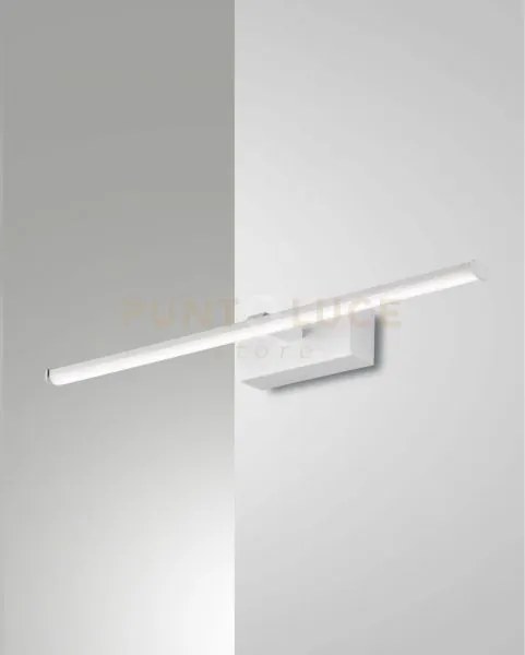 Nala applique bianco l. 50cm a led 3000k - 10w - 1200 lm ip44