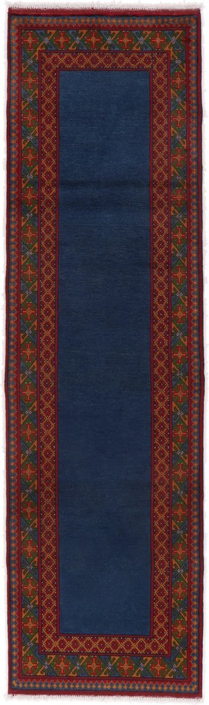 Afghan Tappeto 80x290 (Afghanistan) Annodato A Mano