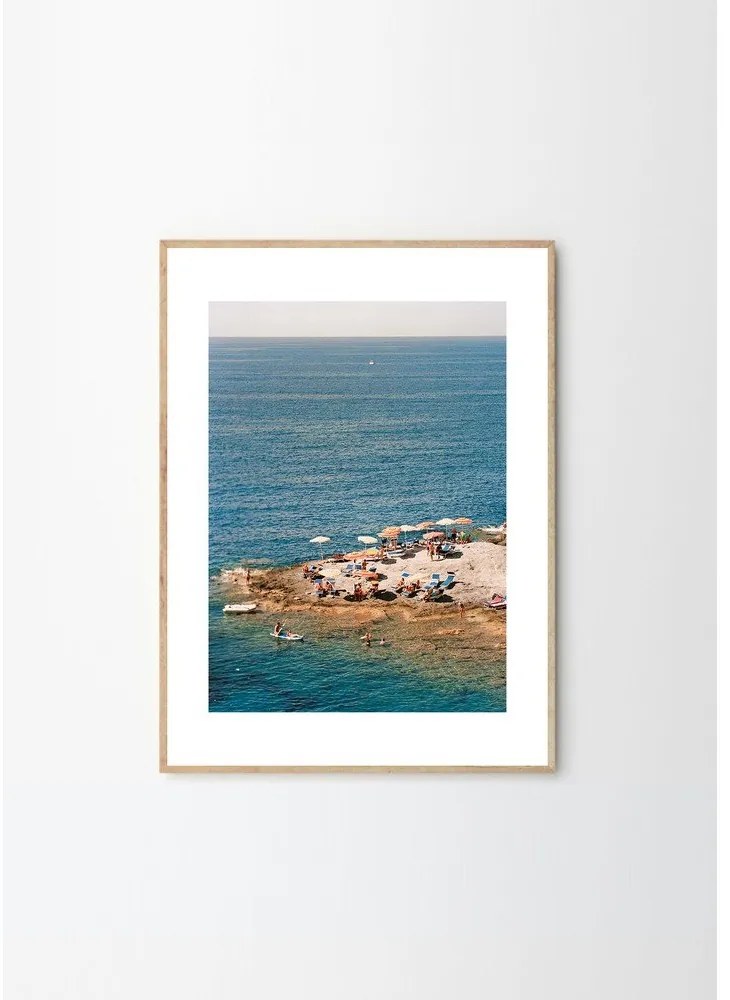 Poster 30x40 cm Ponza Tangerine – Anna Pihan – The Poster Club