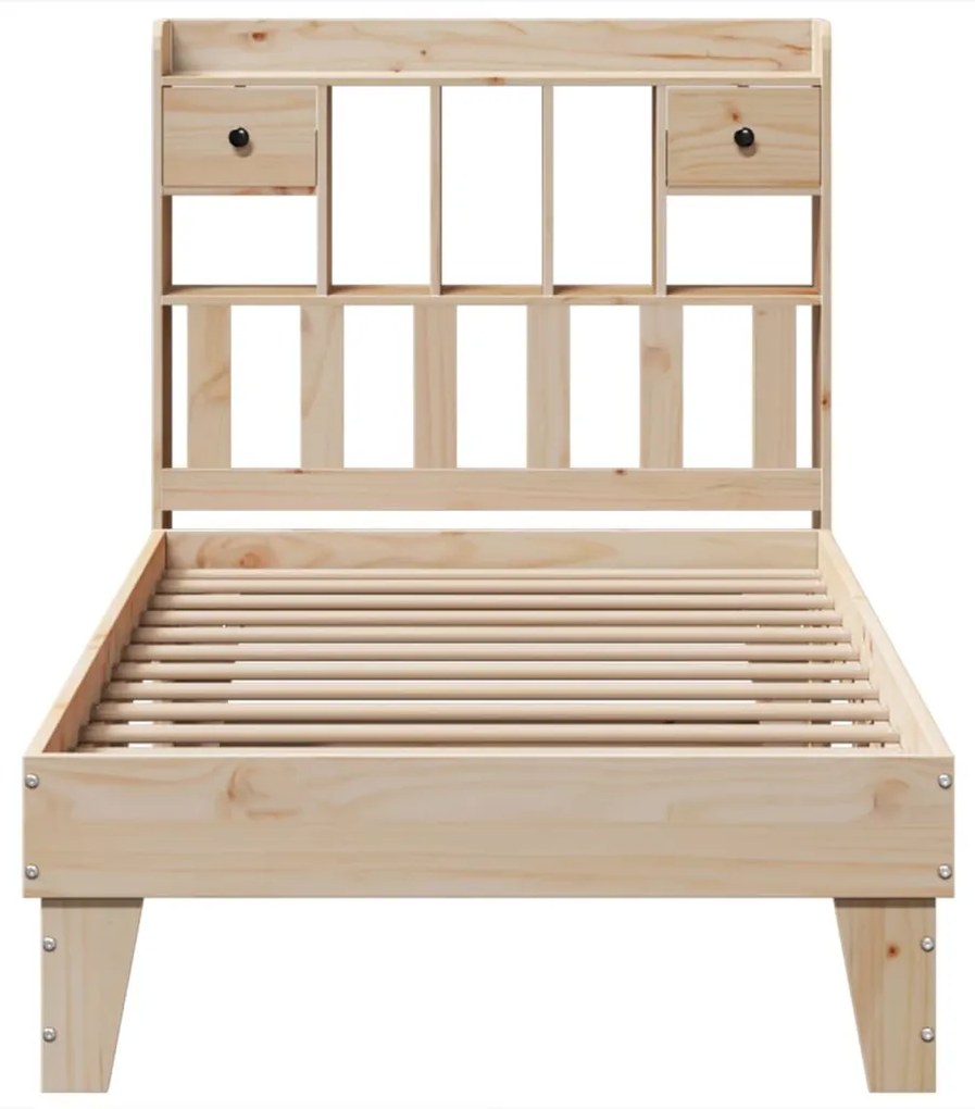 Letto senza materasso 90x190 cm in legno massello di pino