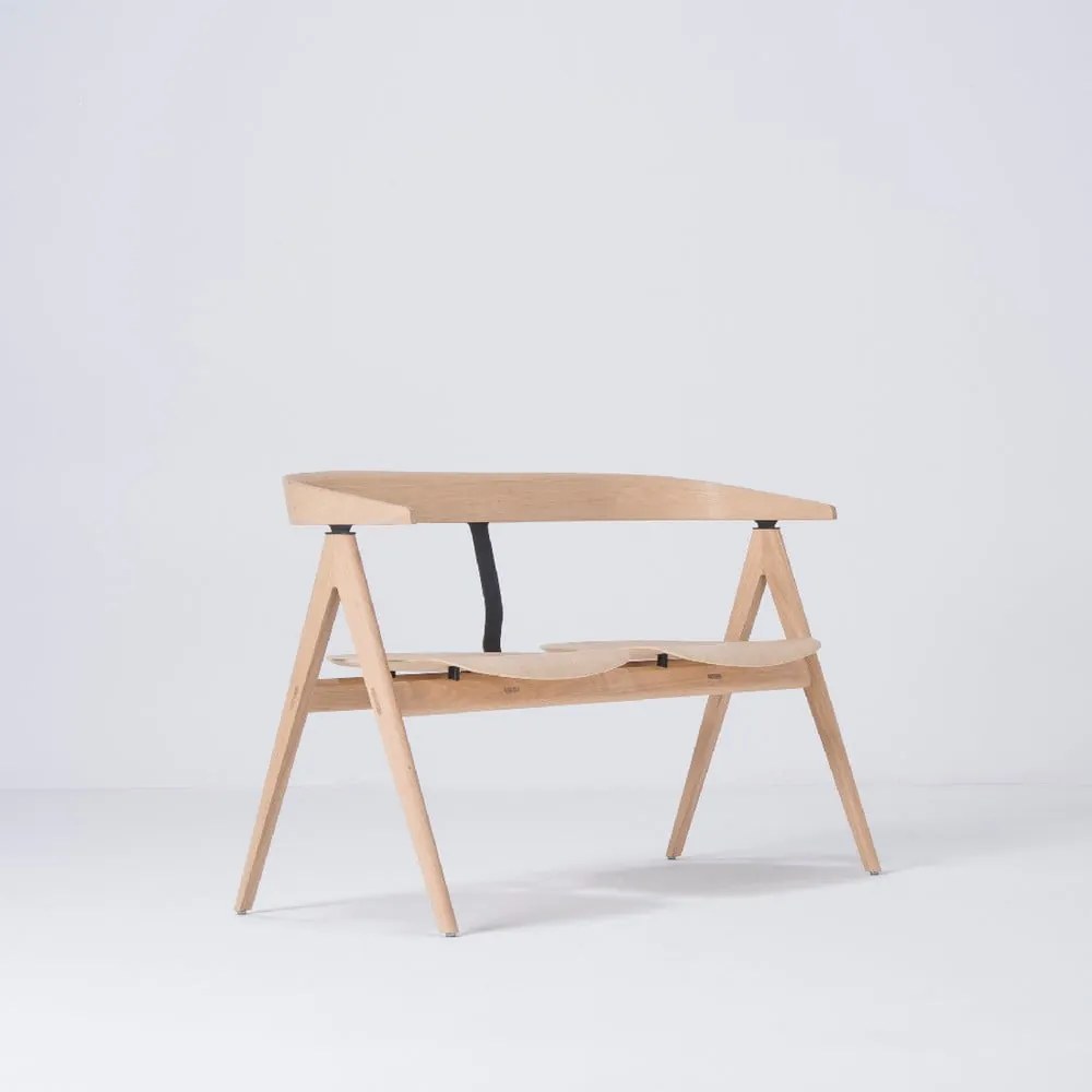 Panchina in rovere naturale Ava - Gazzda