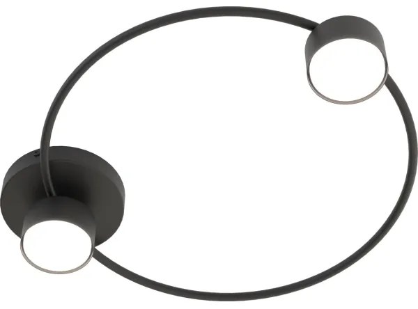 Plafoniera LUCIO 2xGX53/12W/230V nero