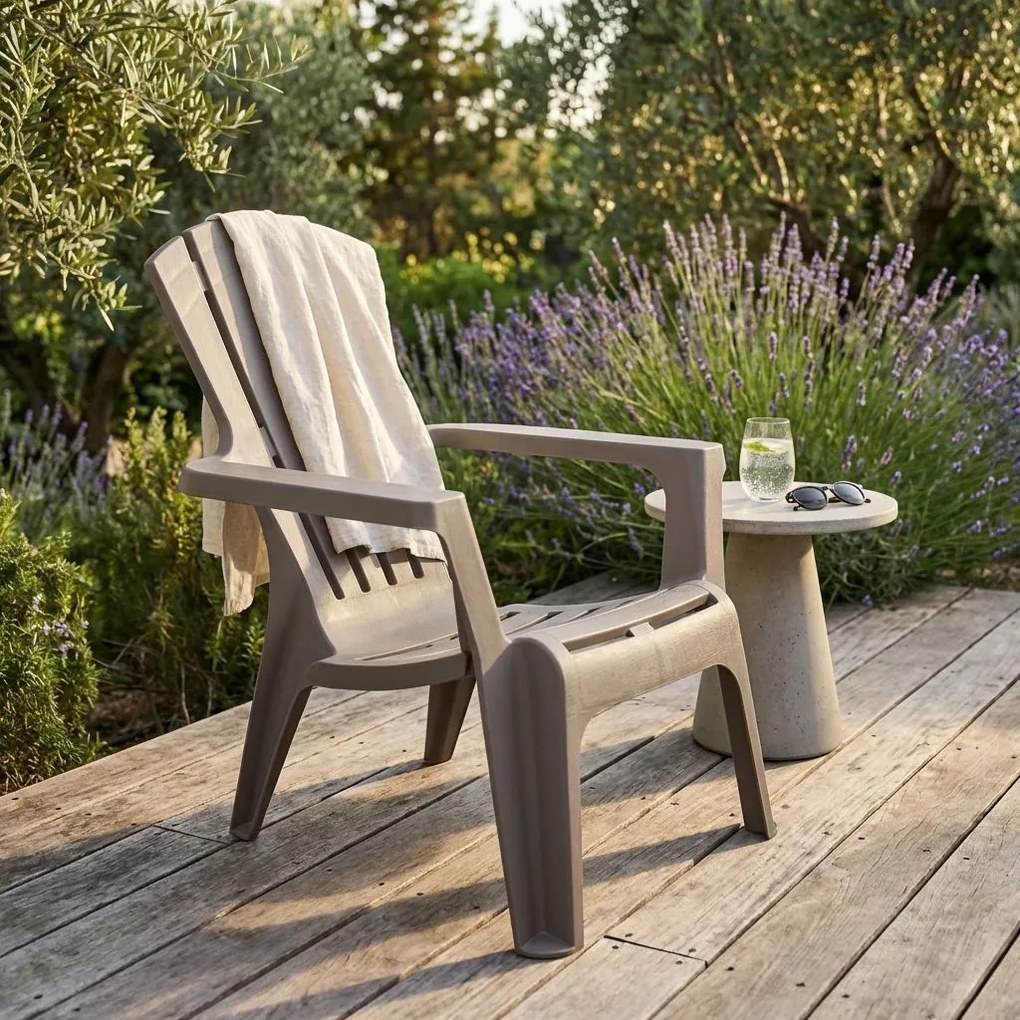 MARYLAND - poltrona da giardino in plastica