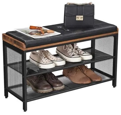 Scarpiera DAVOR marrone/nera