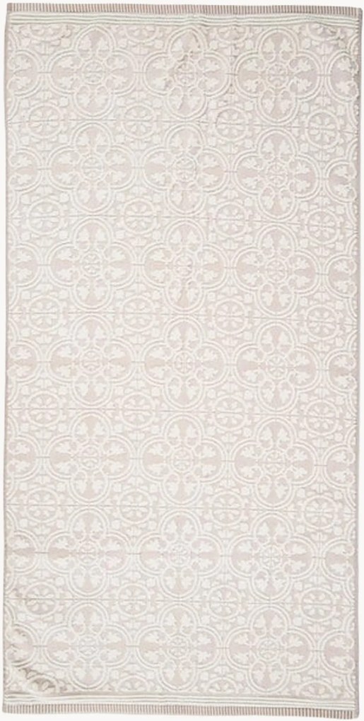 Telo da bagno in velluto e spugna Tile de Pip