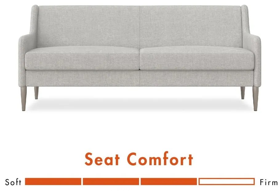 Divano grigio 190,5 cm Virginia - CosmoLiving by Cosmopolitan