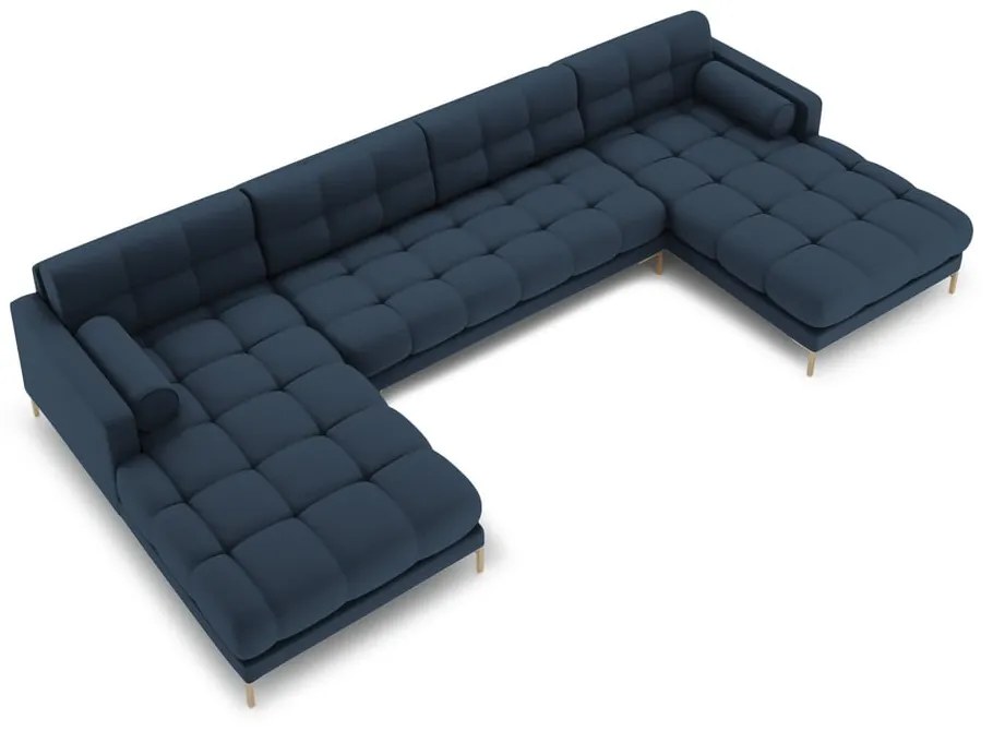 Divano angolare blu a U Bali - Cosmopolitan Design