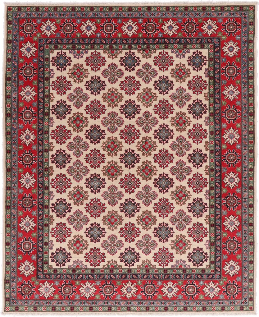 Kazak Tappeto 240 x 300 (Pakistan) Annodato A Mano