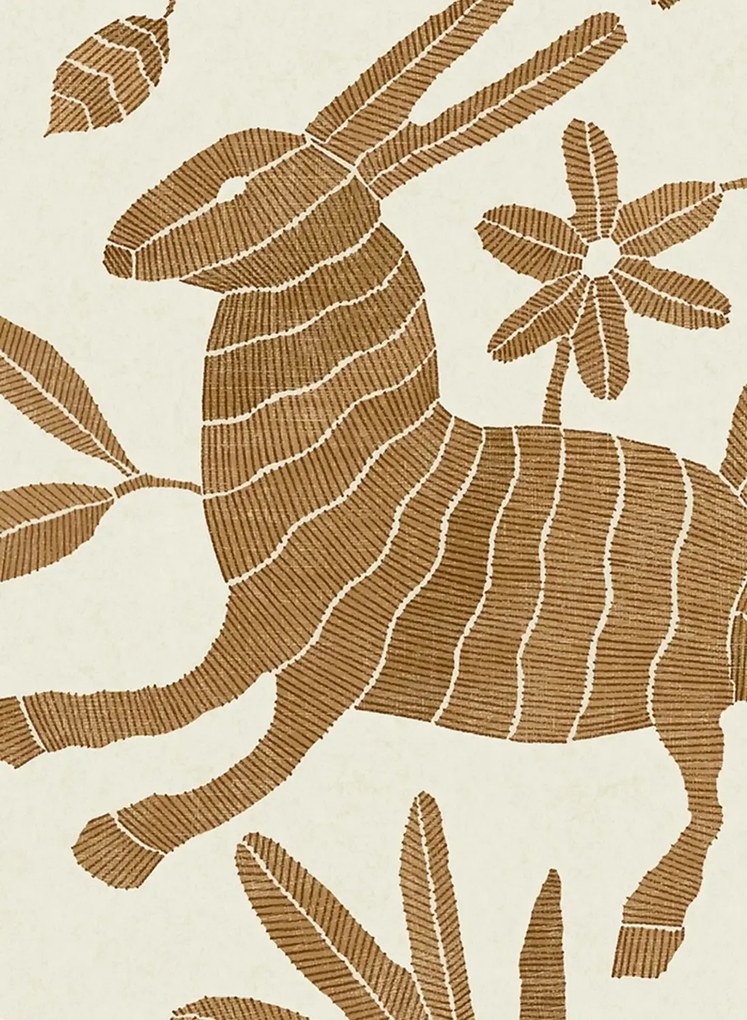Lewis & Wood Carta da parati Otomi - Foxy