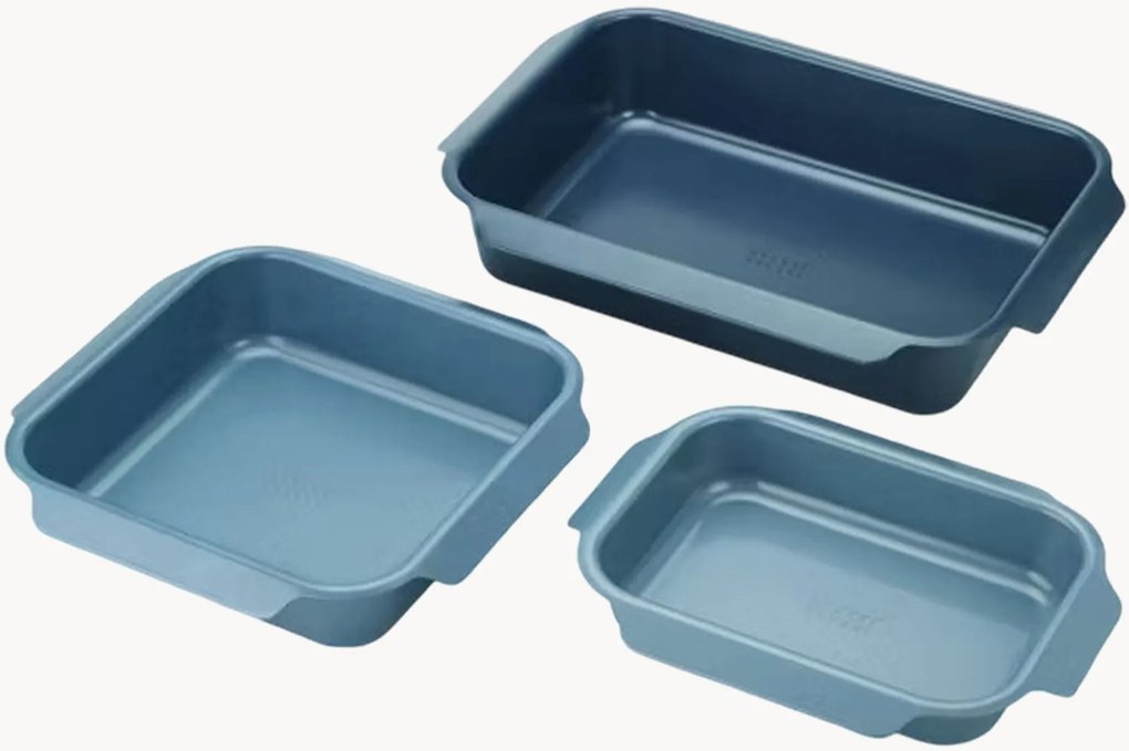 Set 3 teglie da forno antiaderenti Nest