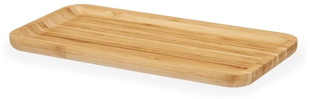 Tavolo Aperitivo Marrone Bambù 30 x 1,6 x 15 cm (12 Unità)