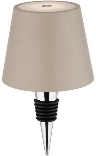 Globo 58488S - Lampada da esterno ricaricabile a LED dimmerabile con comando a sfioramento VANNIE 3W/5V IP54 1800 mAh