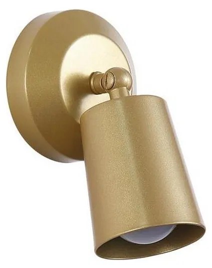 Searchlight 23340GO - Applique da parete LED ricaricabile e dimmerabile CONE LED/1,5W/5V, dorata