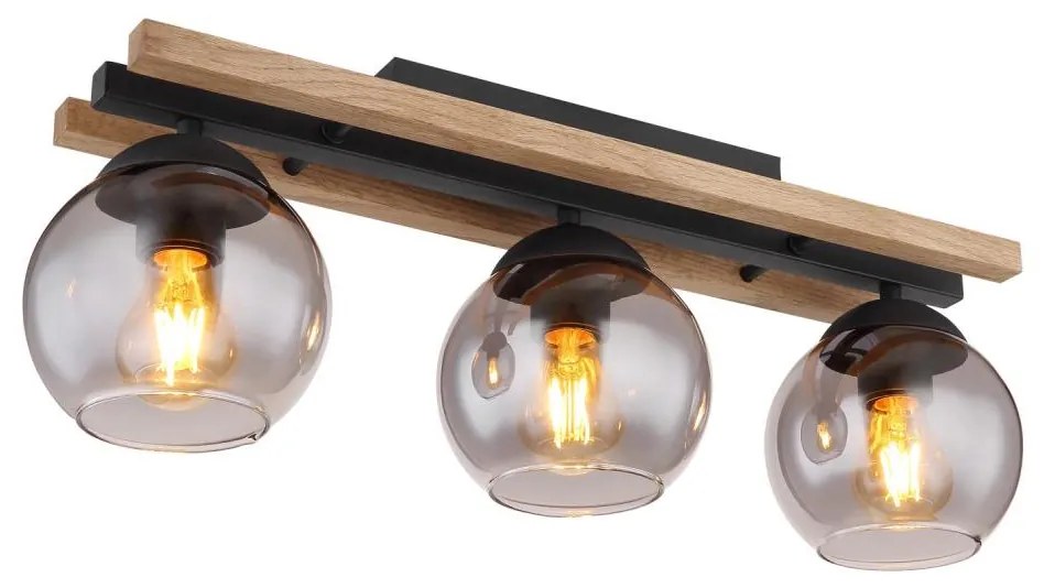 Globo 15569-3DW - Lampadario a plafone CONNI 3xE27/25W/230V