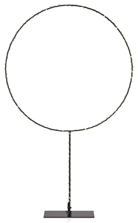 Cerchio nero per decorazioni natalizie Alpha - Markslöjd