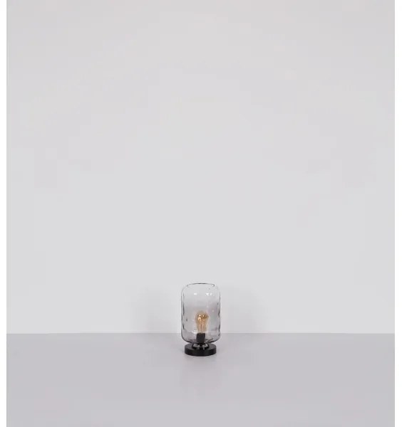Globo 16046TS - Lampada da tavolo DARINA 1xE27/60W/230V grigio