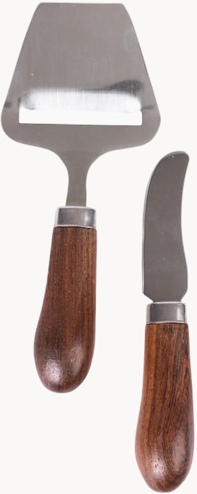 Set tagliere e coltello per burro in legno Astrid, set da 2