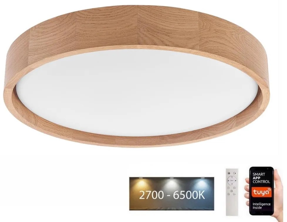 Brilagi - Lampada LED da soffitto MANAROLA SMART LED/24W/230V + DO Tuya
