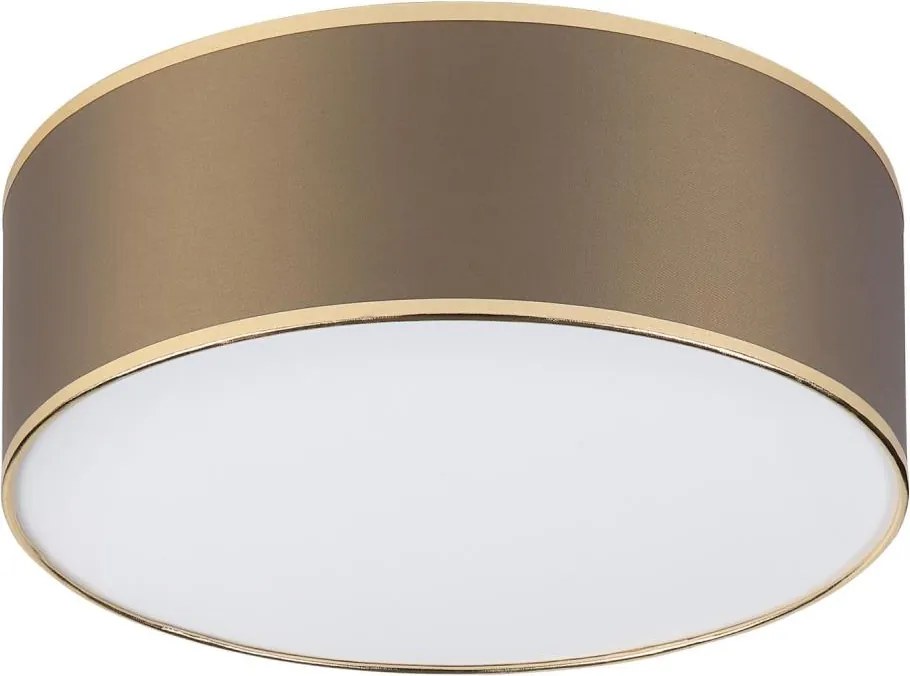 Plafoniera da soffitto SIRJA LED/20W/230V 4000K Ø 35 cm marrone/oro
