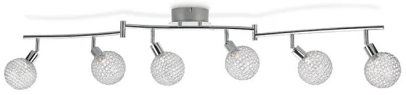 Philips 50161/11/PN - Faretto MYLIVING NET 6xG9/28W/230V