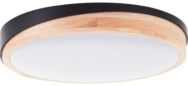 Brilliant - Plafoniera LED dimmerabile BAARLO LED/24W/230V diametro 35 cm nero