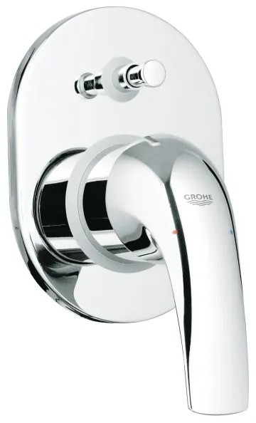 GROHE 29043000 - Miscelatore per vasca EUROCUBE, cromato lucido