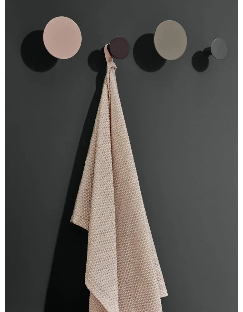 Set di 4 ganci da parete grigio scuro Ponto - Blomus