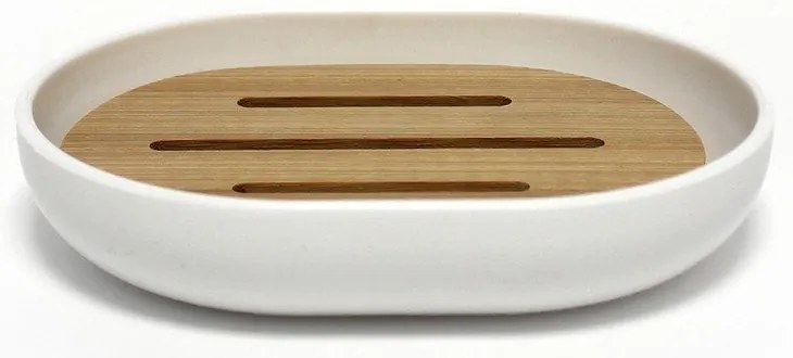 Portasaponetta bianco in plastica Smart – douceur d'intérieur