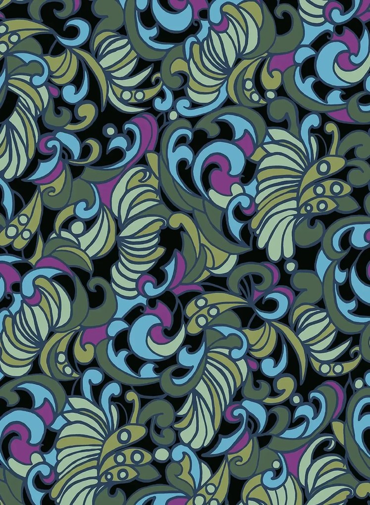House of Hackney Carta da parati Zennor - Ocean