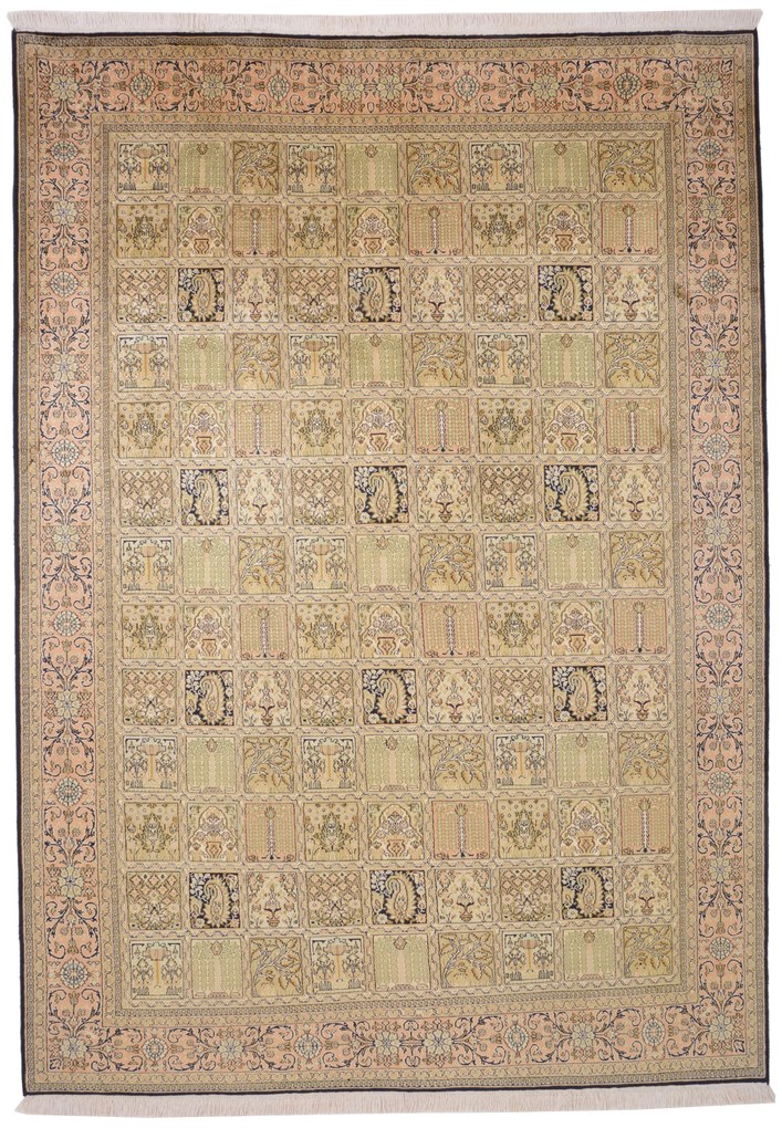 Cashmere Silk Tappeto orientale 170x240 (Indian) Annodato A Mano
