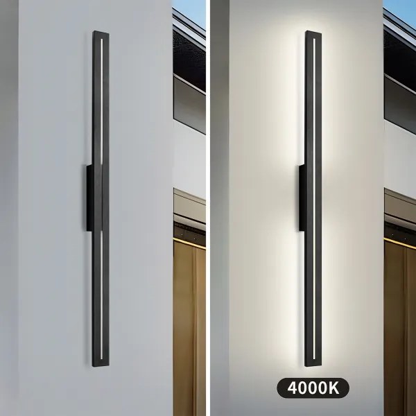 Brilagi - Lampada da parete per esterni LINEO LED/24W/230V 4000K IP65 nera