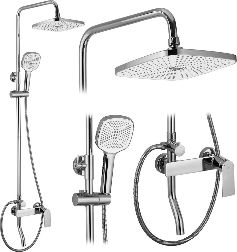 Set doccia REA STORM CHROME