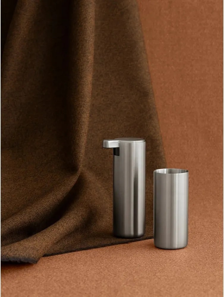 Portaspazzolino in acciaio inox in argento opaco Modo - Blomus