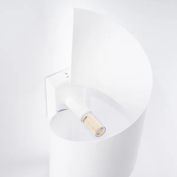 Sollux SL.1308 - Applique TALASSA 1xG9/8W/230V bianco