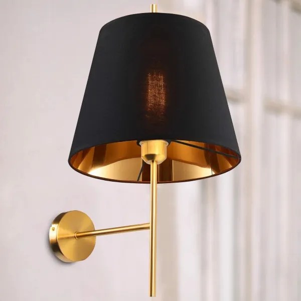 Applique ELENA 1xE27/20W/230V nero