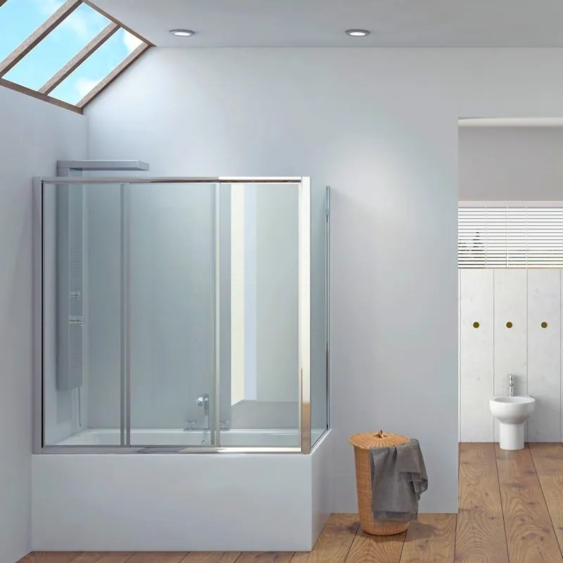 Box per vasca 160x80cm P2000S - KAMALU