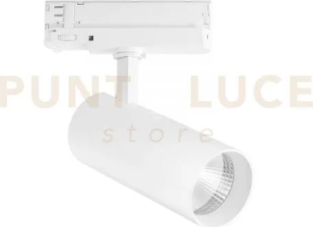 Proiettore a binario led jet 30fm bianco 30w 4700lm 3000k 7x15cm
