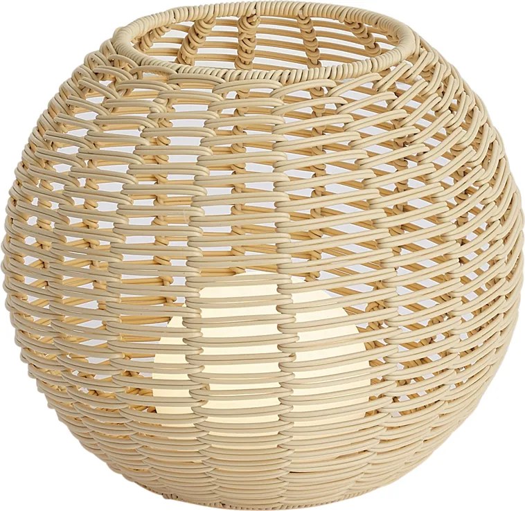 Lampada da tavolo da esterno Beige 30 cm incl. LED ricaricabile con USB-C IP44 - Oli