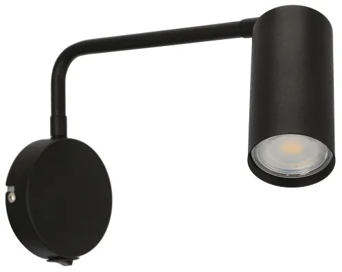 Lampada da muro  TINA 1xGU10/15W/230V nera