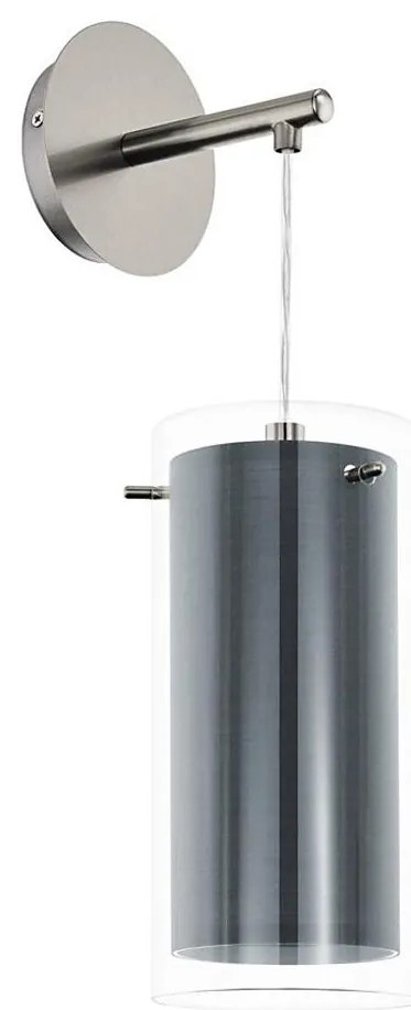 Eglo 99288 - Applique da parete PINTO TESSUTO 1xE27/16W/230V