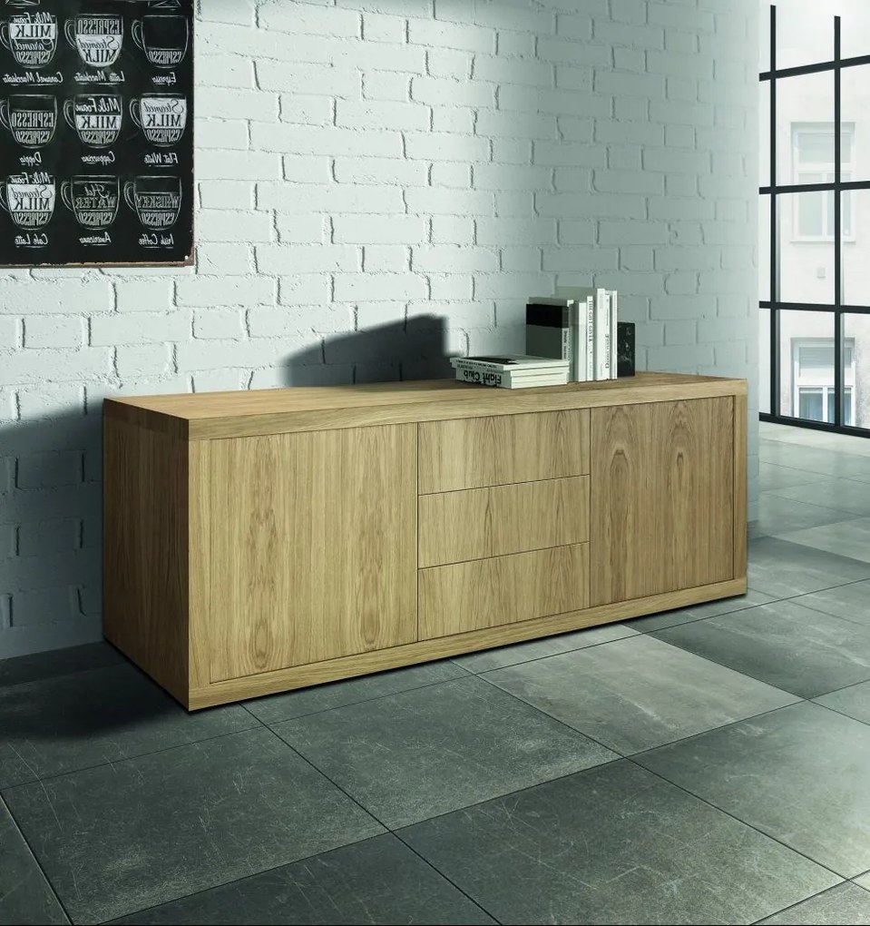 Credenza PANAREA naturale 186&#215;45 cm H 75 cm