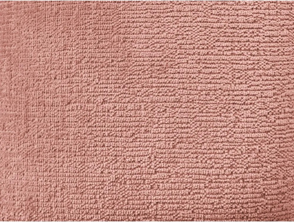 Divano rosa con rivestimento in ciniglia 237 cm Whesley – Bobochic Paris