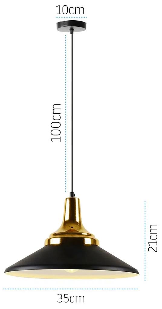 Lampada Da Soffitto Pensile Metallo APP292-1CP